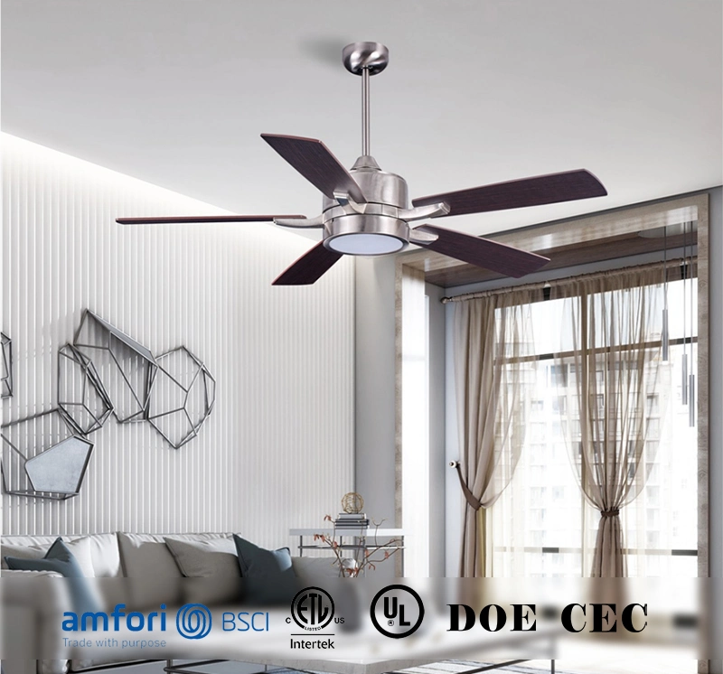 Wholesale Decorative Ceiling Fan with Downward Airflow Energy Saving Ceiling Fan Low Profile Smart Ceiling Fan Cooling Fan