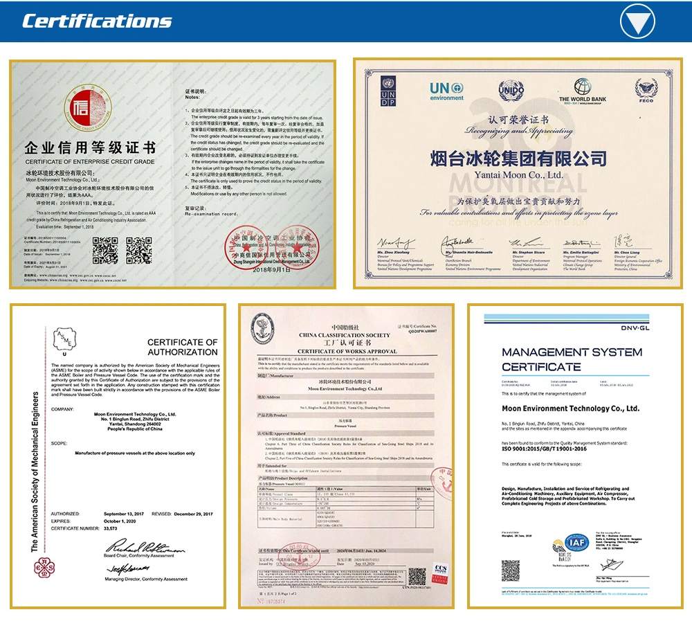 Highly Screw Compressor Refcomp Industrial Compressor Unit Refrigeration Compressor Package