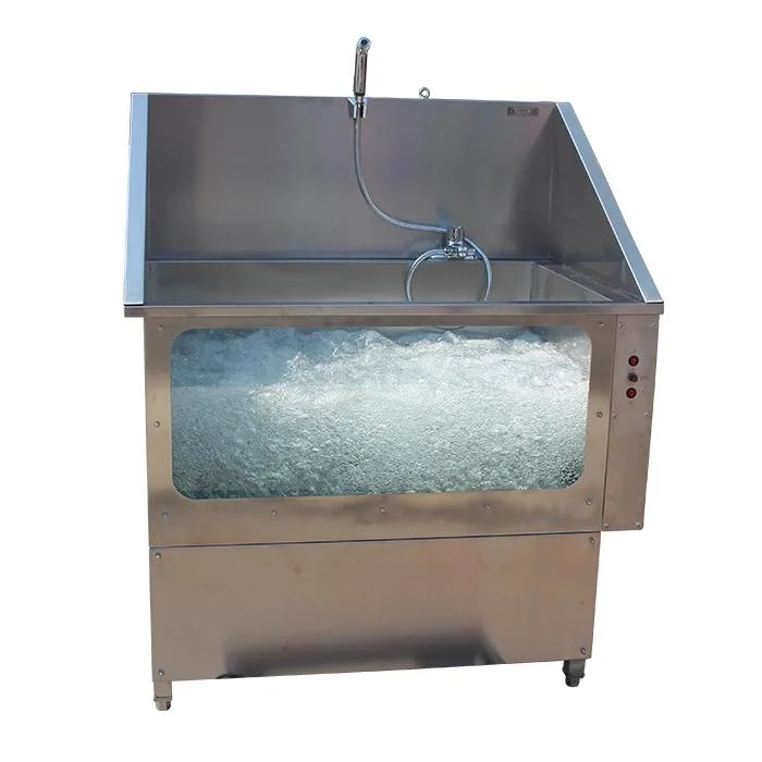 Chinese Manufacturer Veterinary Equipment Stainless Steel Pet Grooming Bathtub SPA Sink