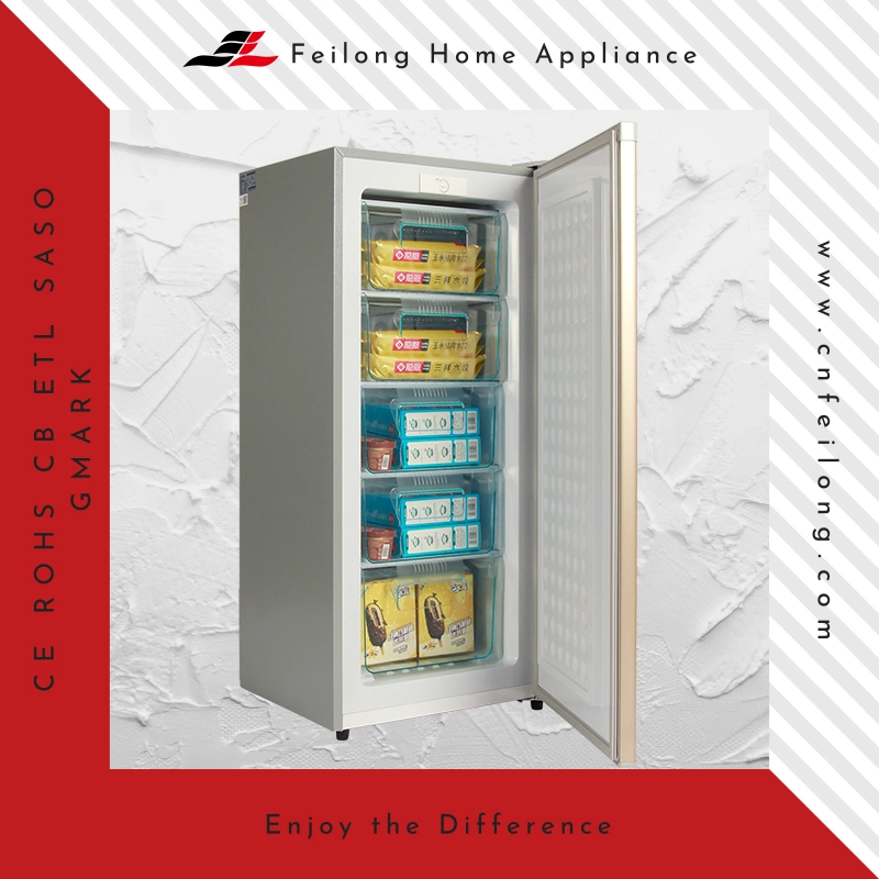 280 L Compact Double Door Upper Freezer Bottom Fridge Combi Refrigerator