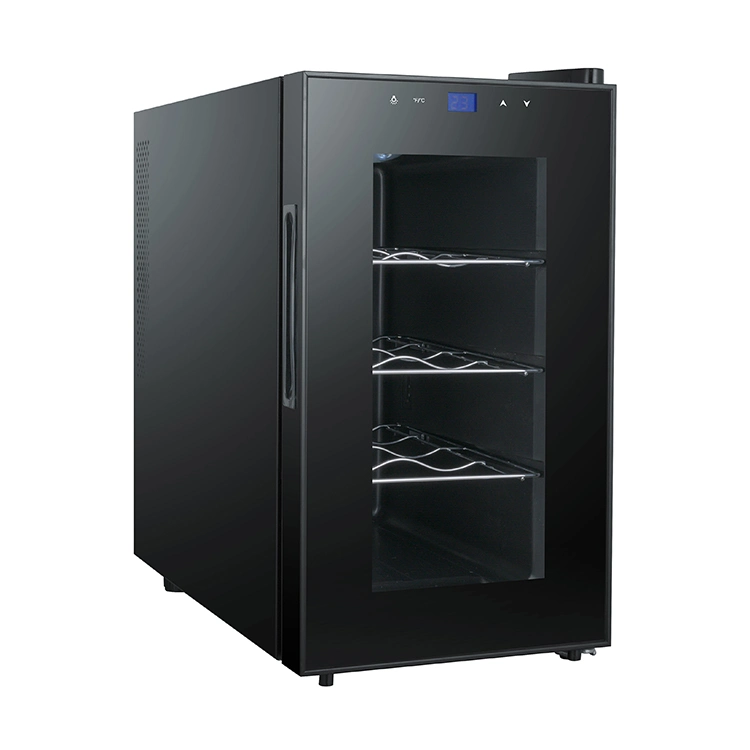 New Arrival Thermoelectric Refrigerator Freestanding Wine Cooler Modern Design Fridge 8 Bottles