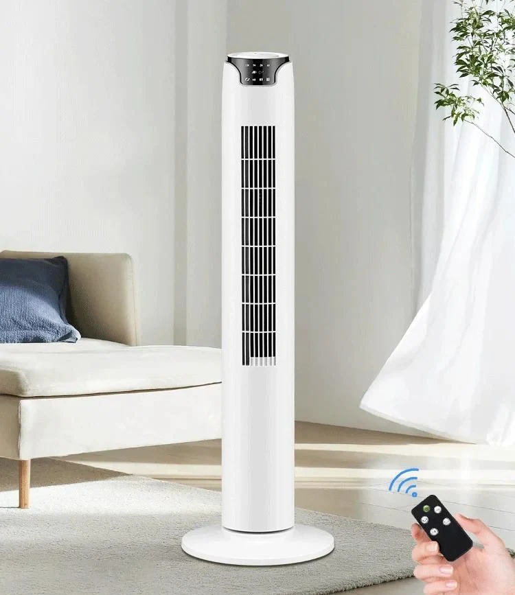 Home Use Bladeless Electric 3 Speeds Tower Stand Fan