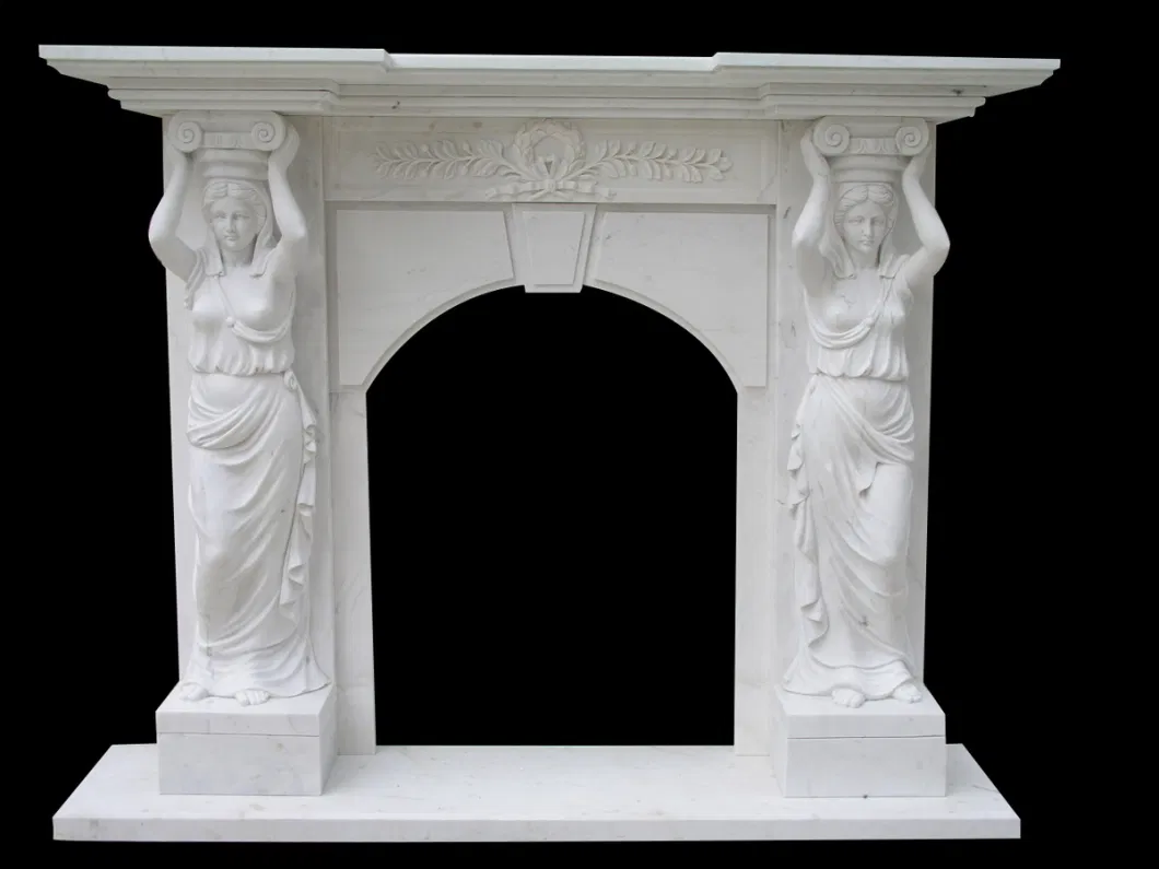 Custom Hand Carved Marble Fireplace Mantels
