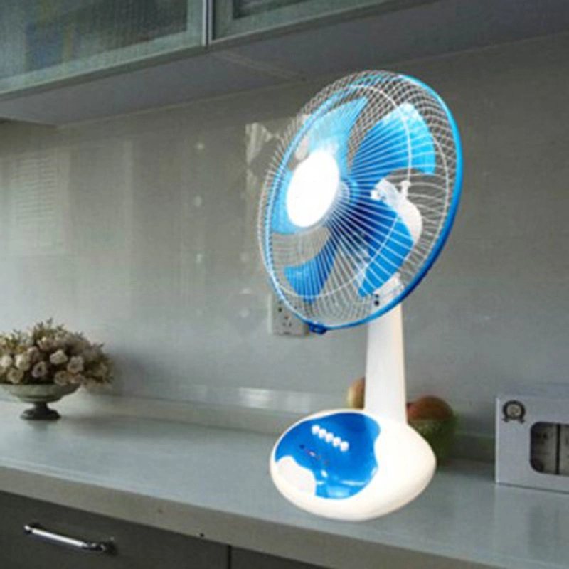 Modern Small Plastic Music Horns Draught Smart Ceiling Remote Control AC/DC Electric Table Fan