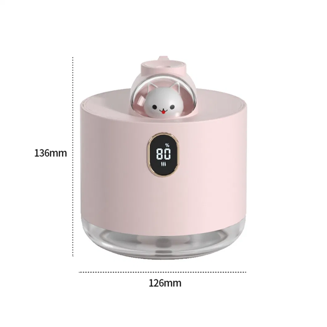 Wireless Aromatherapy Diffuser Portable Rechargeable Essential Oil Air Humidifier