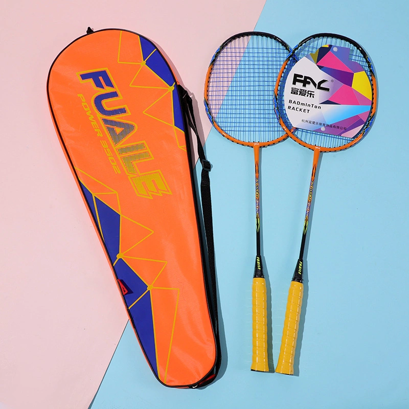 Fuaile Wholesale Badminton Rackets Iron Alloy Racquet OEM Amateur Player
