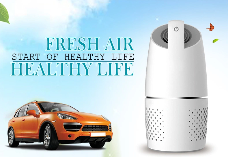 Travel Conditioned Air Ionizer Office USB Air Purifier for Car