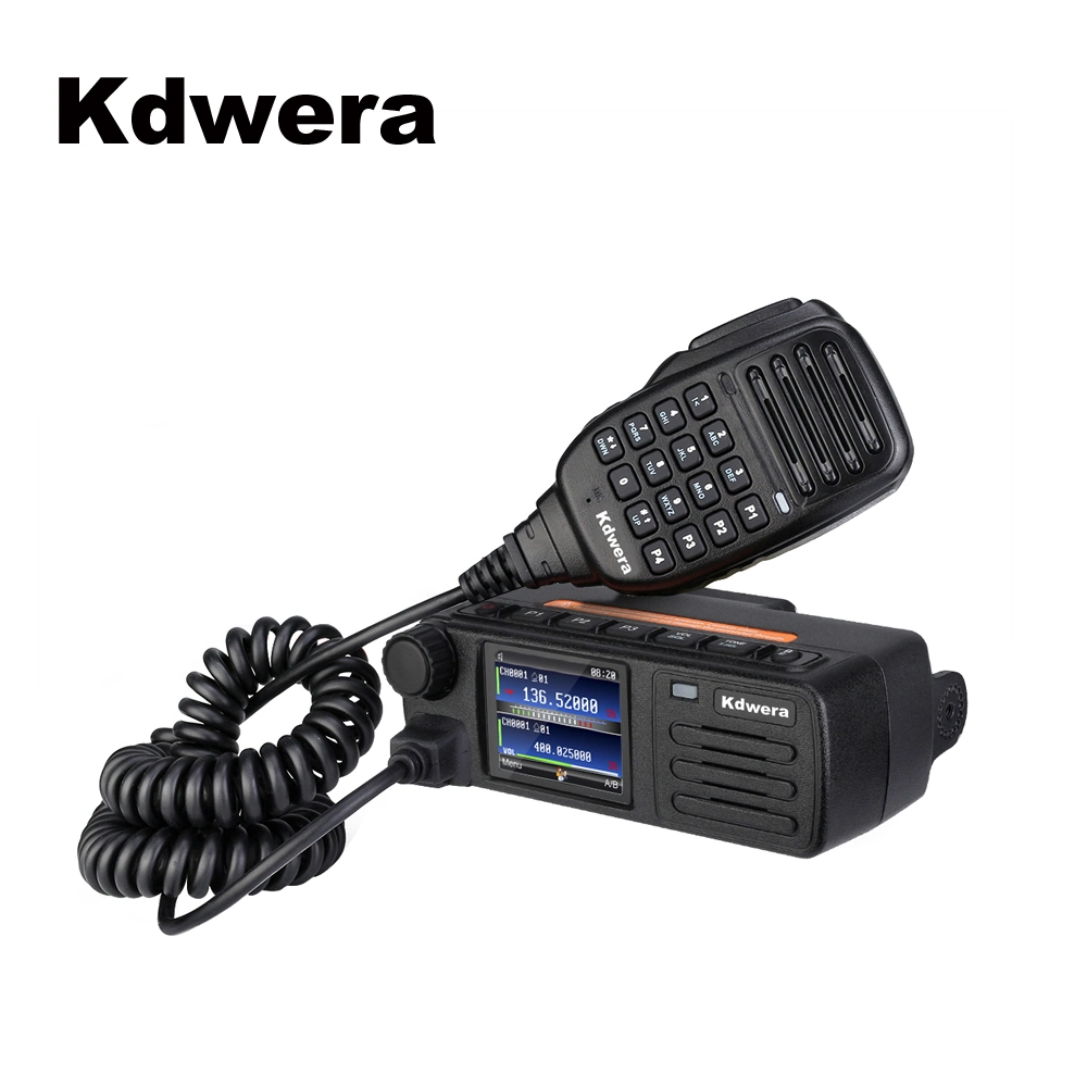 Kdwera CDR-300UV Dmr 20W Mini UHF VHF Mobiles Amateur Vehicle Radio