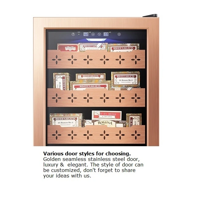 All Weather Electronic Cedar Cabinet Cigar Humidor
