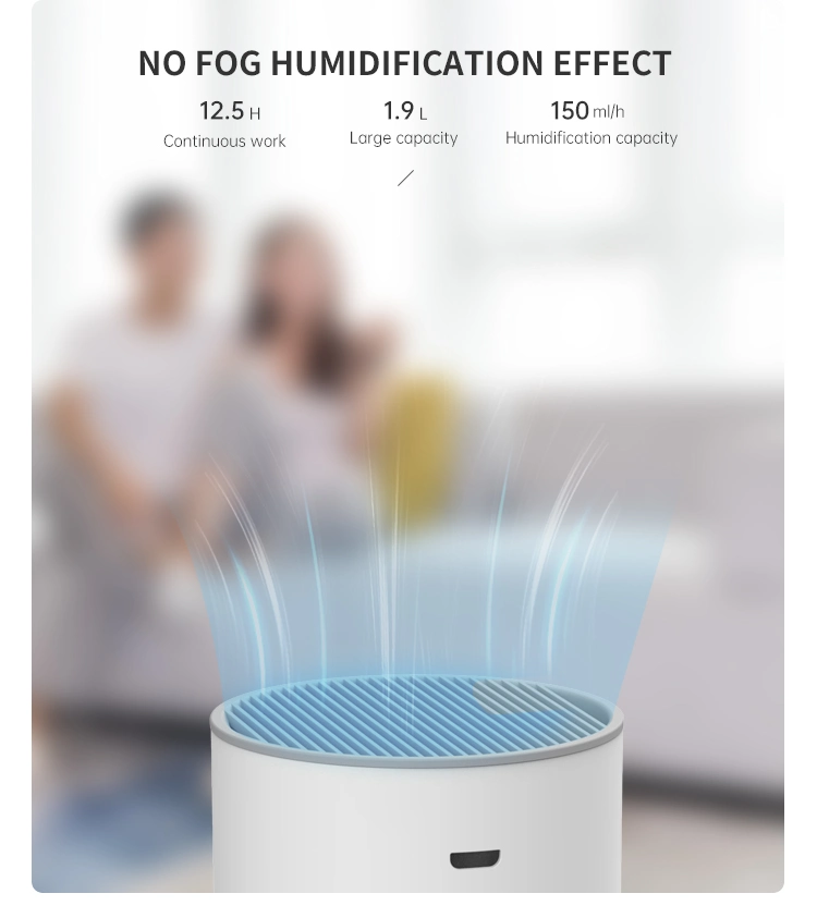 High Quality Smart Intelligent Humificador Easy Home Air Purifier and Humidifier in One