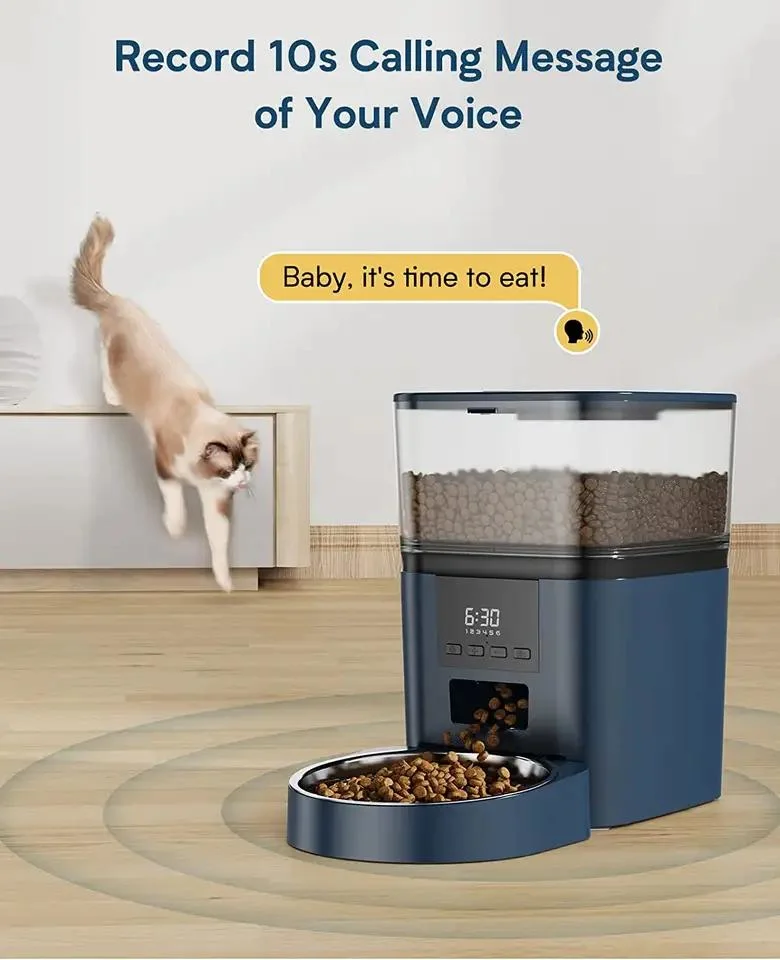 Automatic Pet Feeder 4L Capacity Smart Pet Food Dispenser