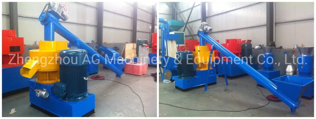 New Technology 1t Ring Die Biomass Pellet Mill, Wood Granulator, Sawdust Pelletizer, Wood Pelletizing Machine