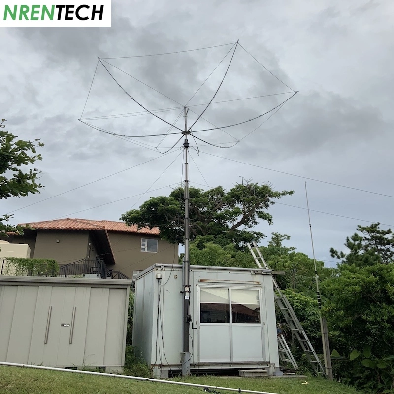 Amateur Radio Use 10m Manual Crank up Telescopic Mast for Antenna 20kg Payloads
