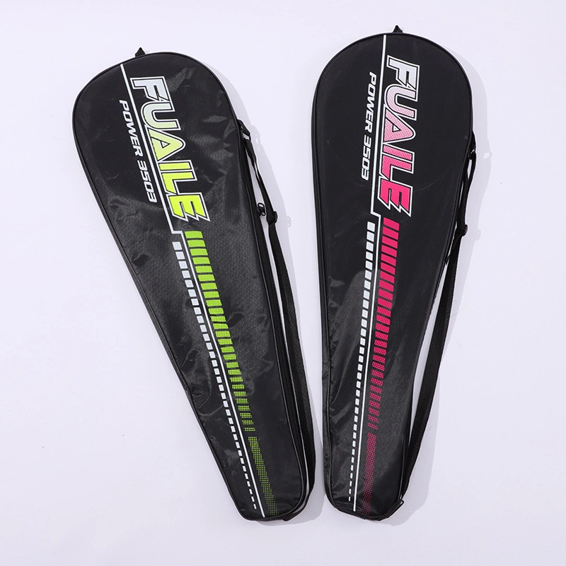 Fuaile Wholesale Sports Iron Alloy Badminton Racket Amateur Racquet OEM Custom Logo