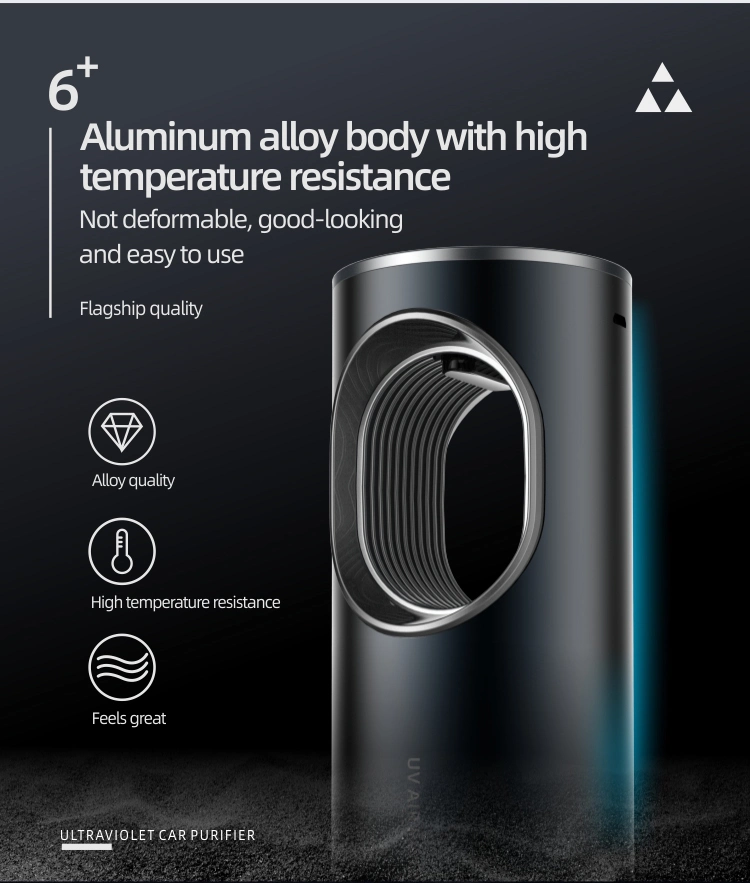 4 in 1 Smart True HEPA Car Ionizer Air Purifier