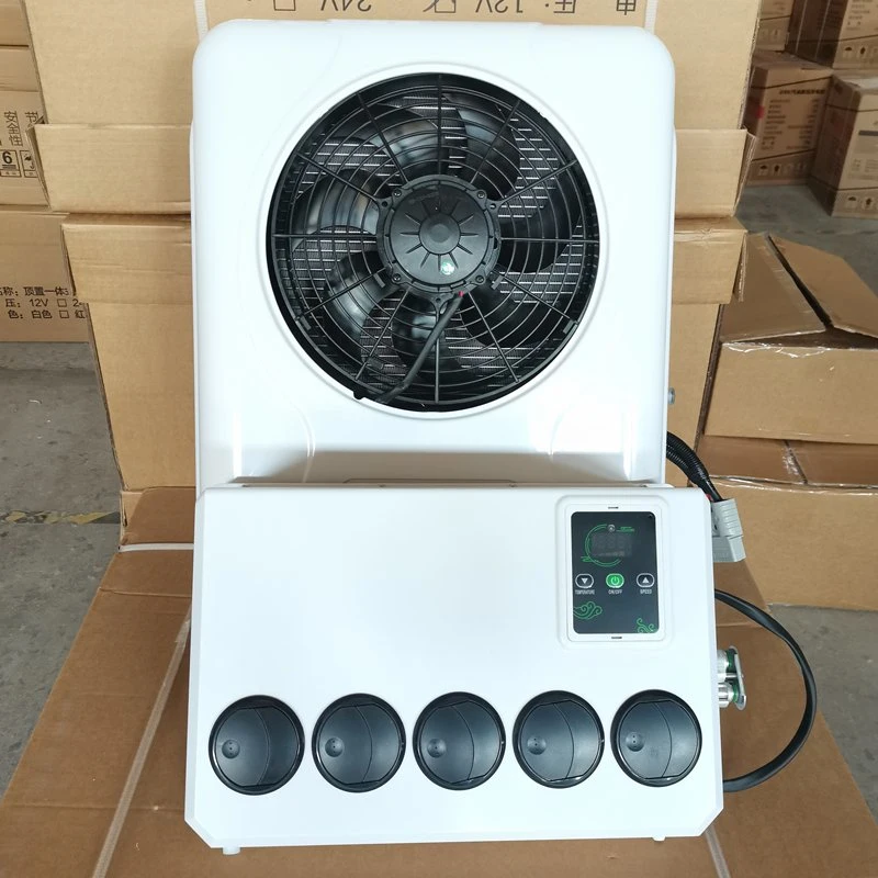 Universal 12V 24V Electric Truck Cab Air Conditioning 12 Volt Tractor Cab Truck Parking Sleeper Air Conditioner
