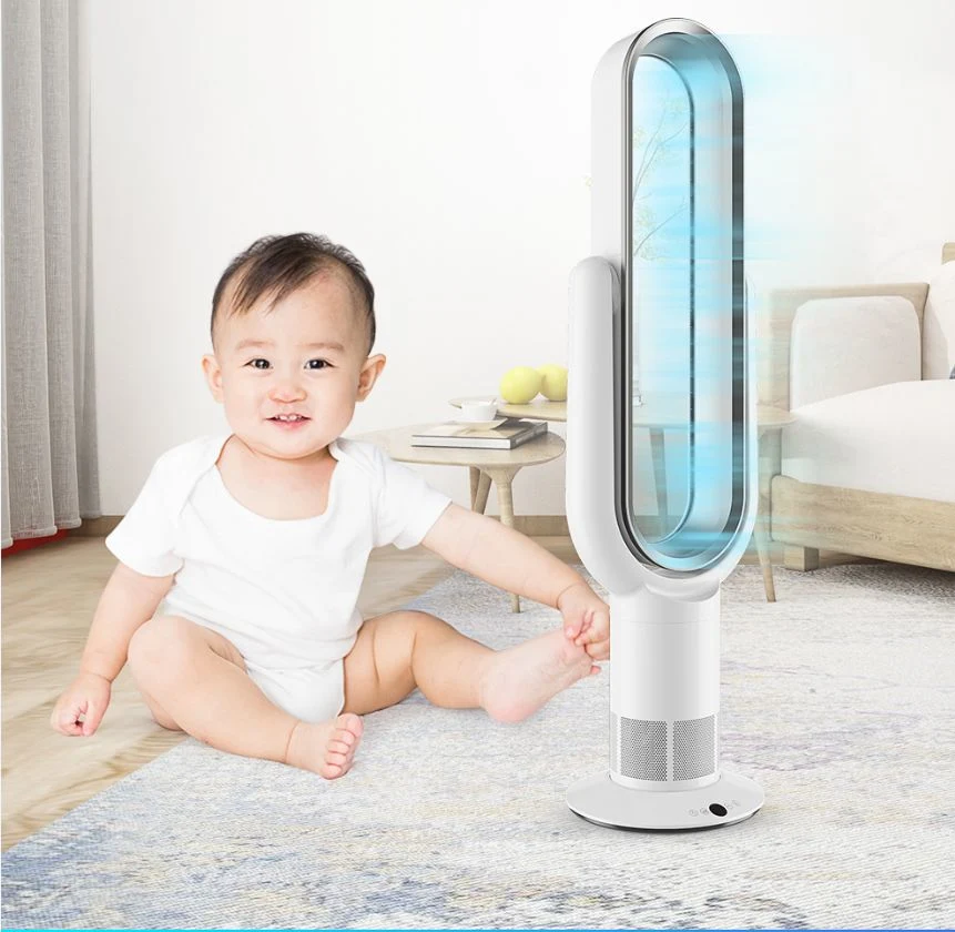 2024 Home Smart Appliance Energy-Saving Modern Standing Air Cooling Bladeless Fan