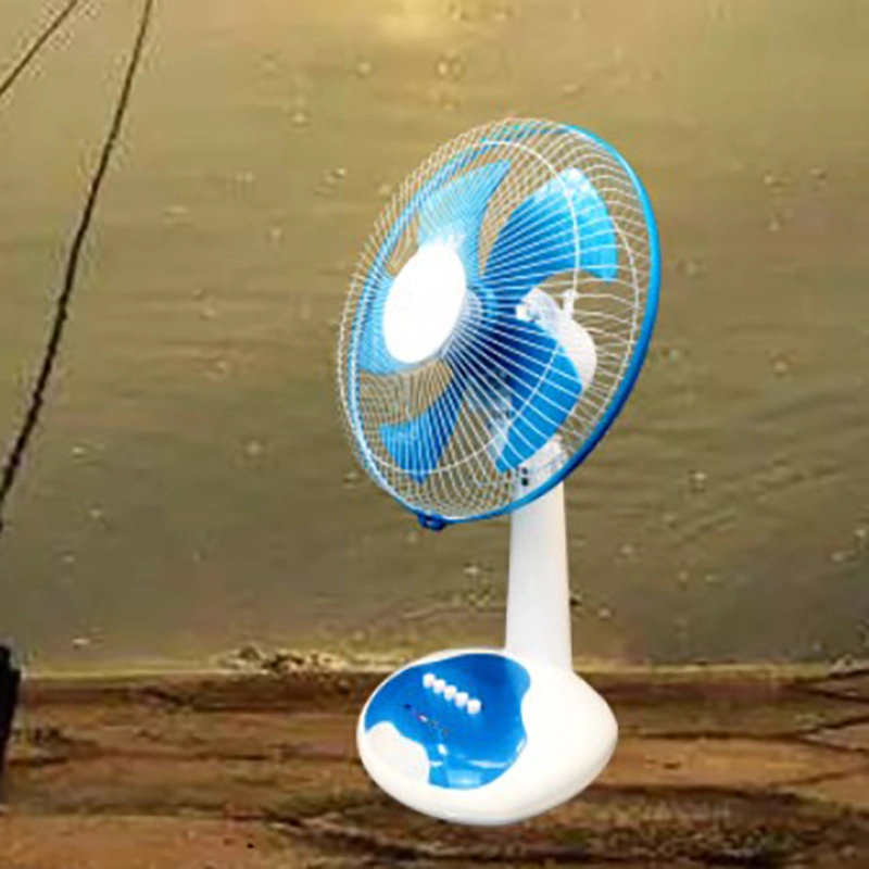 Modern Small Plastic Music Horns Draught Smart Ceiling Remote Control AC/DC Electric Table Fan