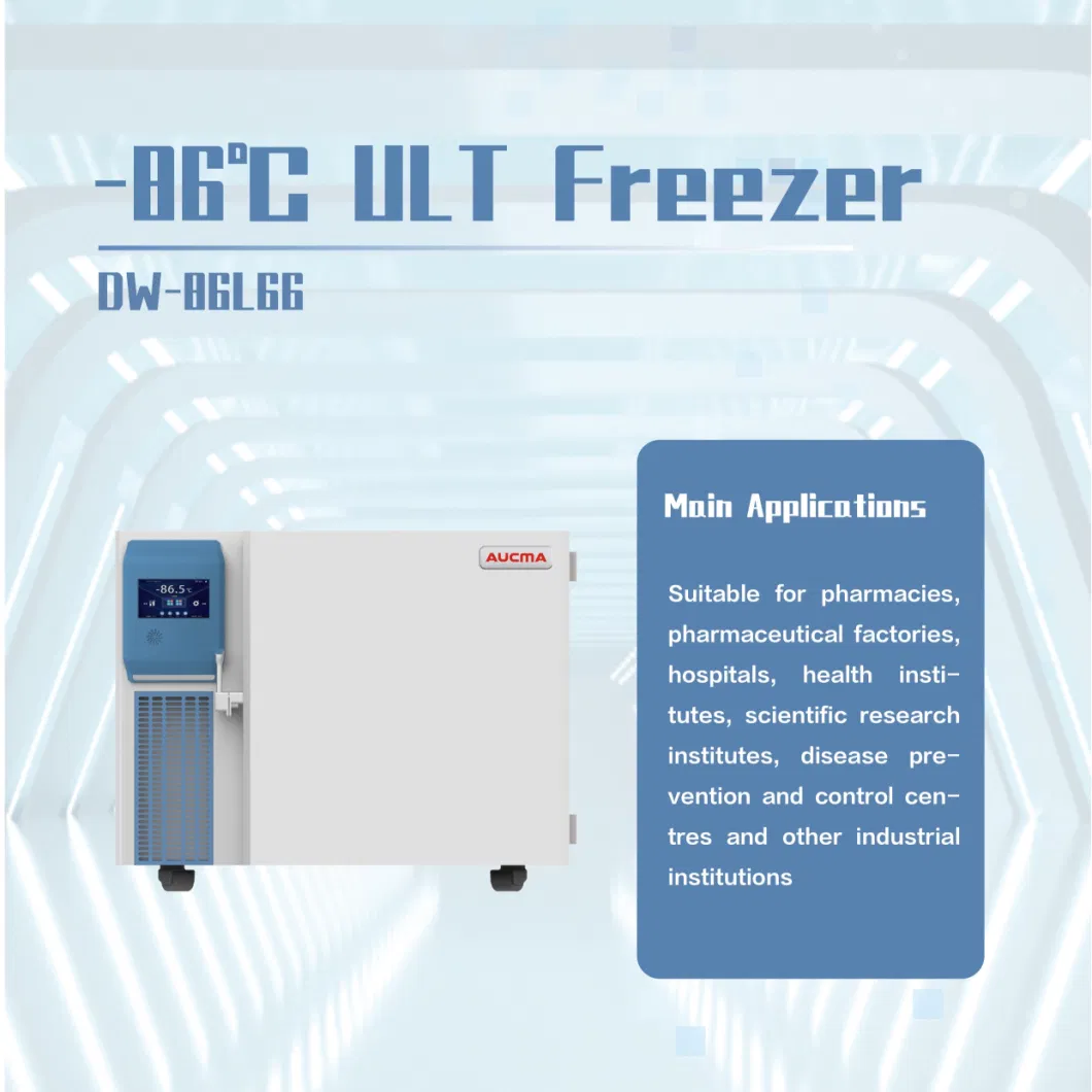-86 Degree Vertical Type Vaccine Medical Ultra-Low Temperature Deep Freezer