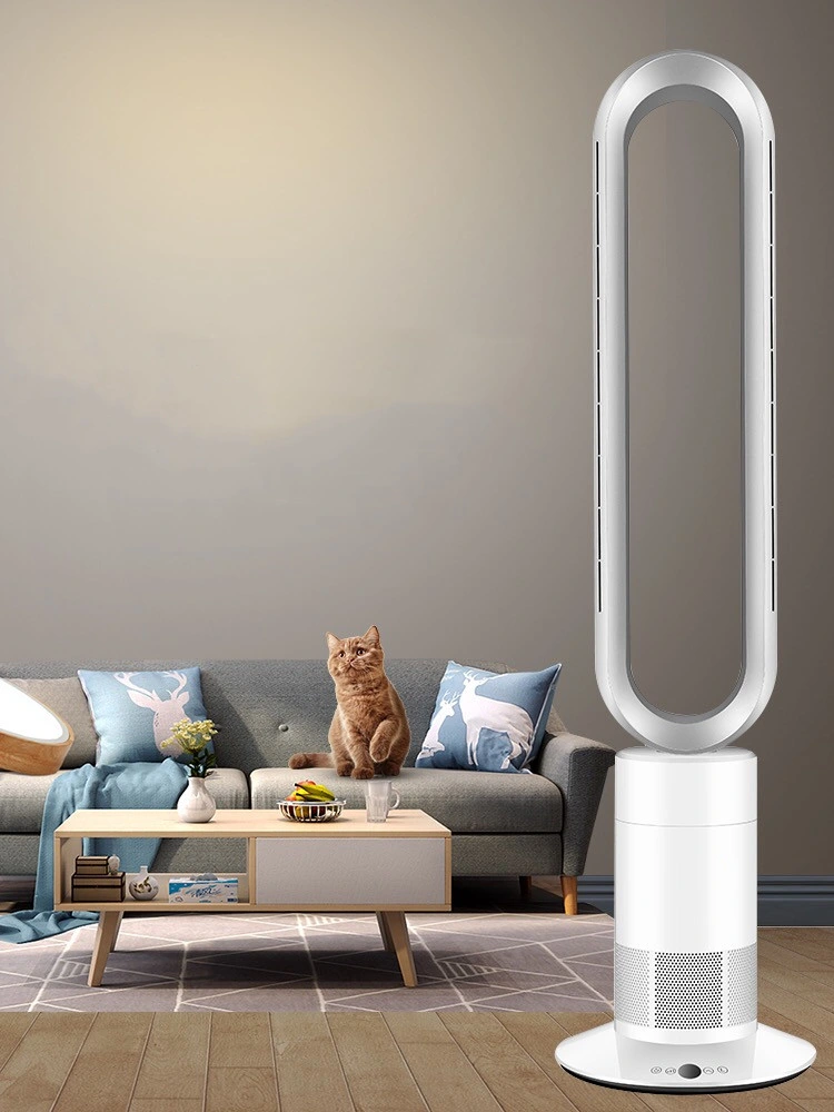 Home Appliance Smart Modern Design Indoor Standing Air Cooling Bladeles Tower Fan