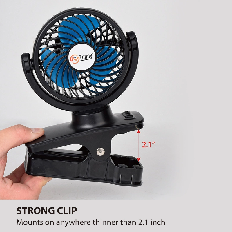 2021 USB Powered Clip on Fan, 4&quot; Portable Fan with Cord, Small Fan with Sturdy Clamp, Quiet Personal Desk Fan &amp; Clip Fan Price