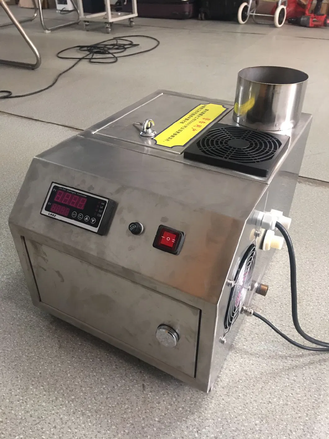 Bucket Ultrasonic Humidifier with Sensor Function for Disinfection