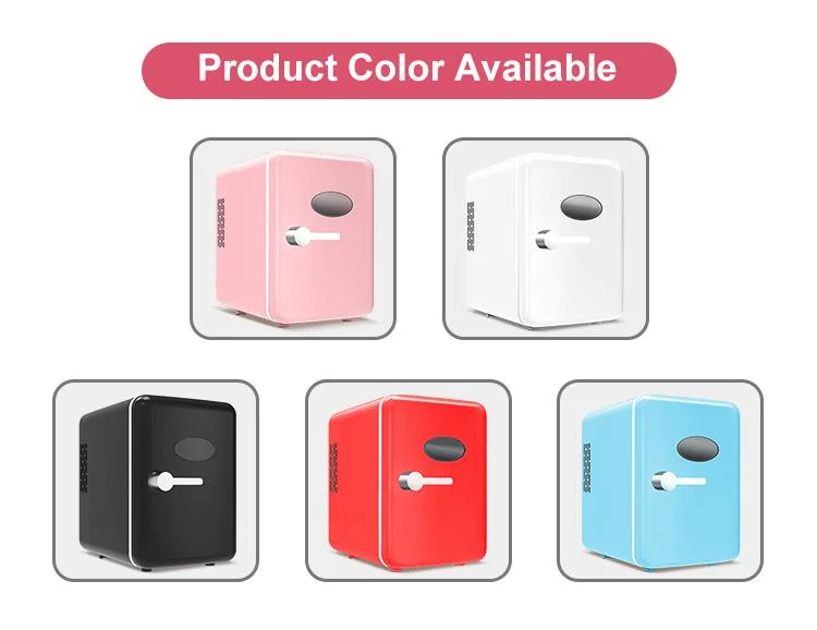 Mini Car Fridge Portable Makeup Refrigerator