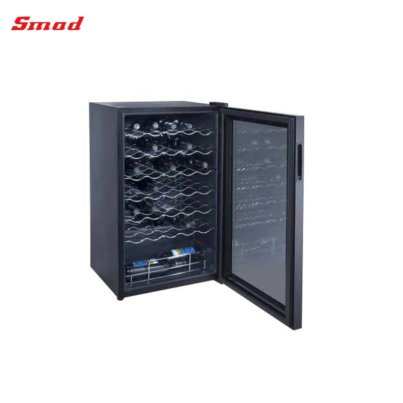 Glass Door Vertical Electric Wine Bottle Cooler (SC98A)