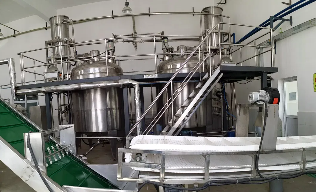 High-Quality Traditional Chinese Herbal Extraction Machine Solvent Extraction Device Steam Heating