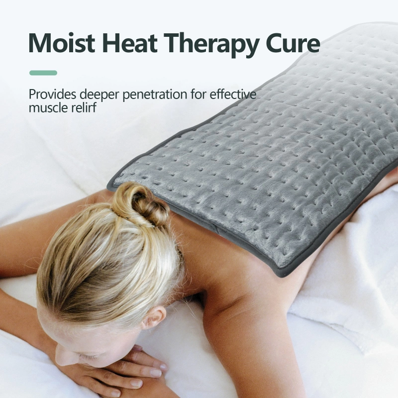 Sinocare Heating Pad Product Back Pain Relief Therapy Fast Thermal Heating Neck and Shoulder Back Electric Blanket Heating Pad