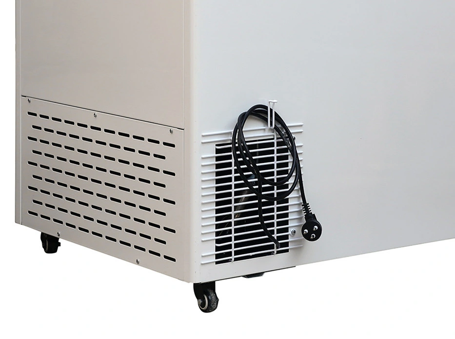 OEM SKD 64-300L12V/110V/220V Air-Cooled Controller Single Door Chest Freezer for Home