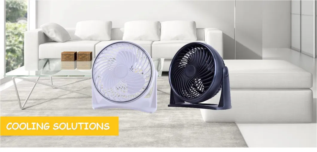 8&quot; Air Circulator with Strong Plastic Housing and Long-Lasting Powerful Motor