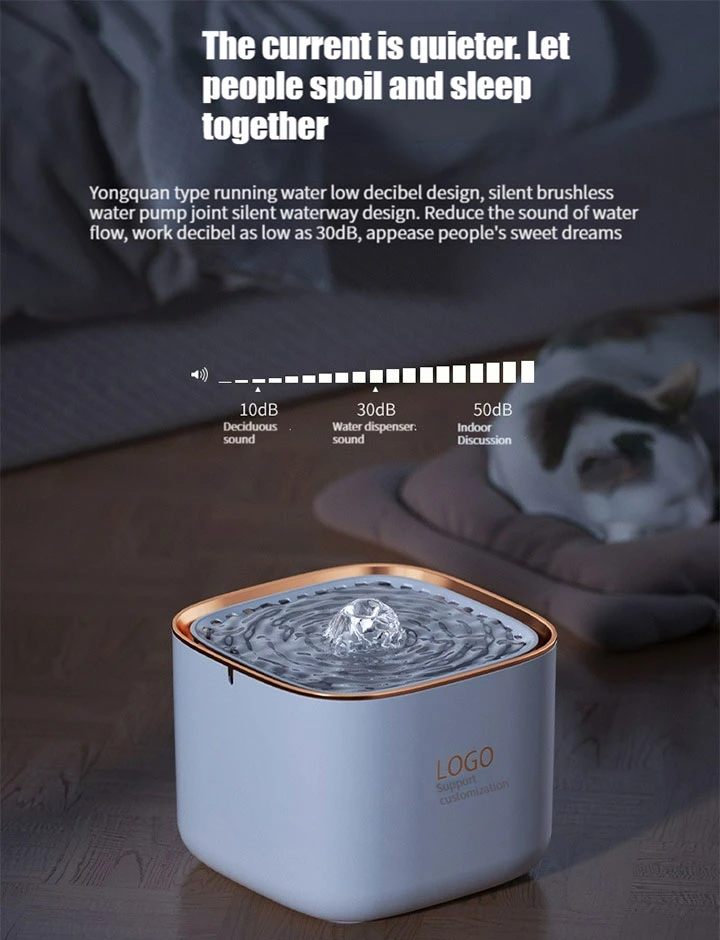 New Design Automatic Cat Fountain Smart Pet Feeder