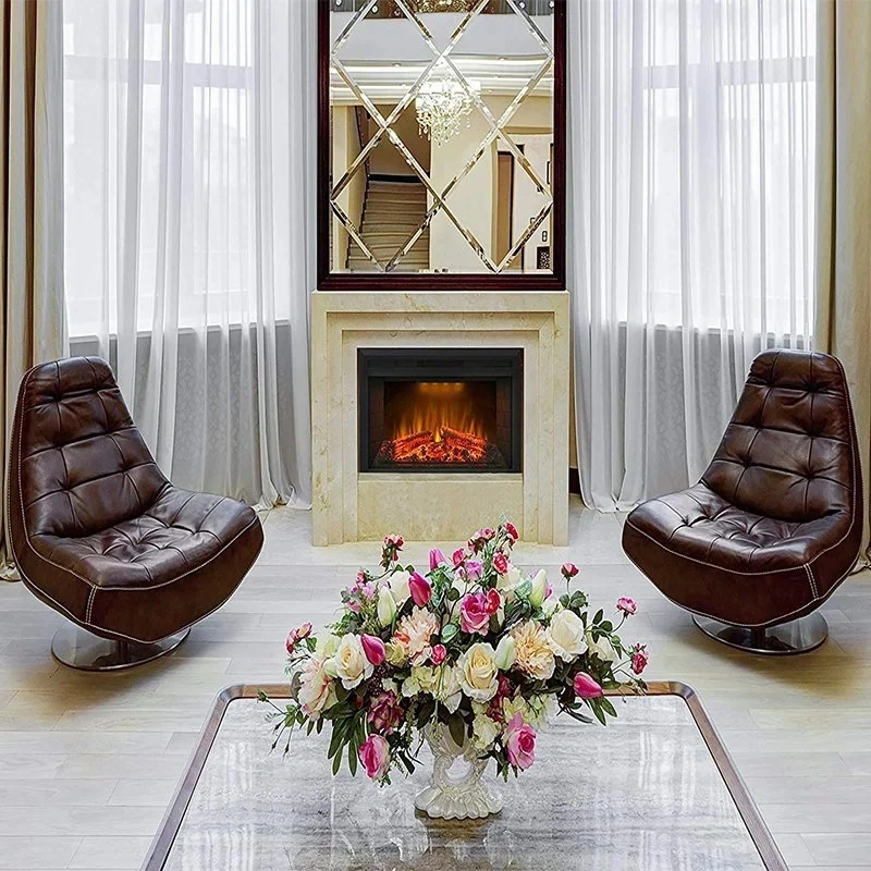 Electric Fireplace and Mantel with High Quality