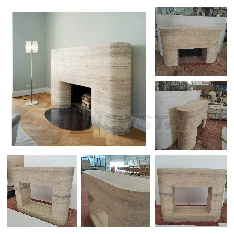 Wholesale Granite Slabs Marble Granite Fireplace Travertine Fireplace Mantel