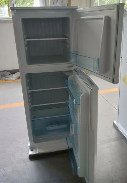 138L Double Door Refrigerator Fridge and Freezer Top Freezer Bottom Fridge Bcd-138