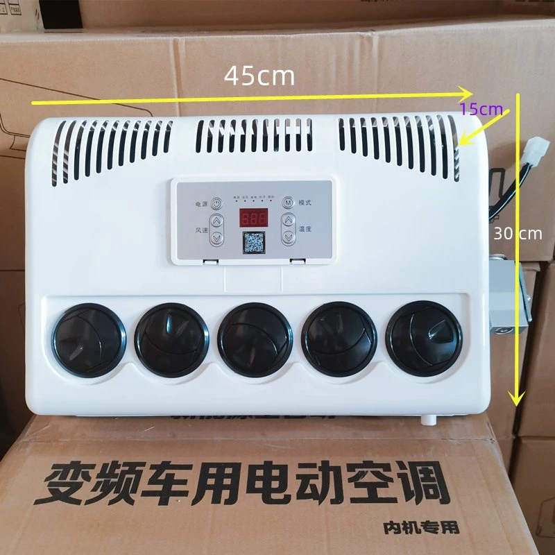 Universal 12V 24V Electric Truck Cab Air Conditioning 12 Volt Tractor Cab Truck Parking Sleeper Air Conditioner