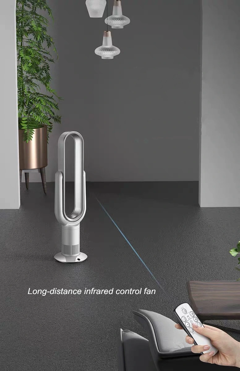 2024 Home Smart Appliance Energy-Saving Modern Standing Air Cooling Bladeless Fan
