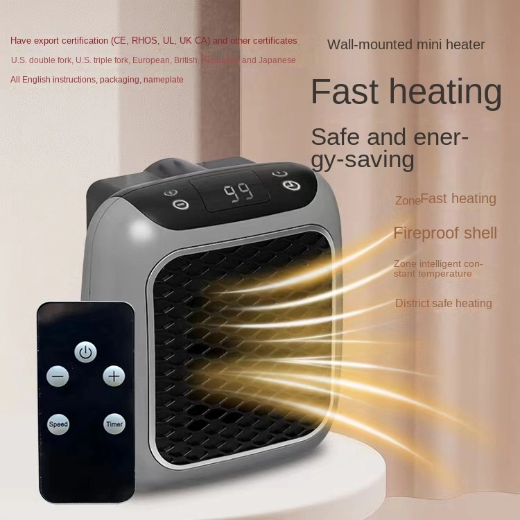 Heating with Creativity: Petite Wall-Mounted Heater Adding a Warm Hue to Life