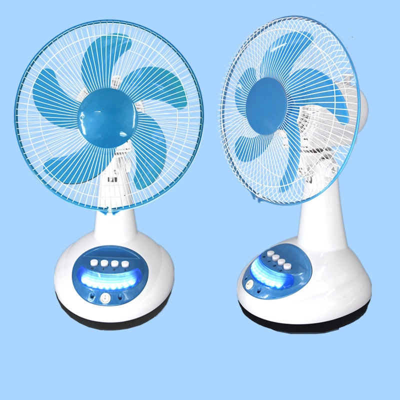Modern Small Plastic Music Horns Draught Smart Ceiling Remote Control AC/DC Electric Table Fan