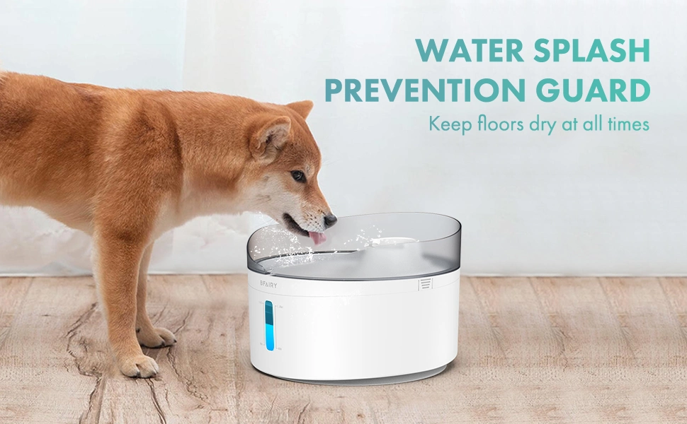 New Design Large Capacity 5L Intelligent Dog Water Fountain Automatic Pet Water Fountain with Controllable LED Water Pump