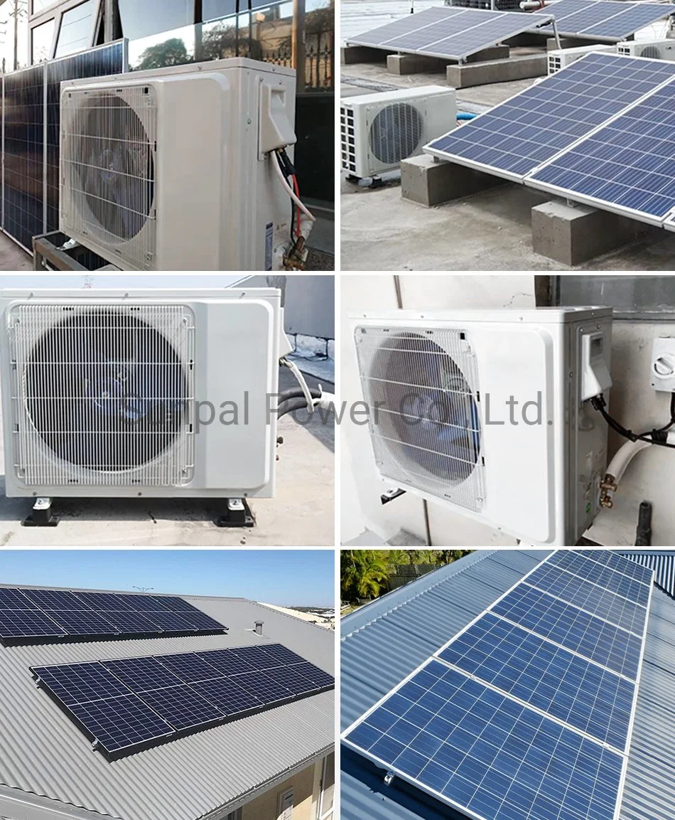 High Efficiency Automotive Aircon 2 Ton 3HP 24000BTU Hybrid Solar Powered Air Conditioner for Hotel