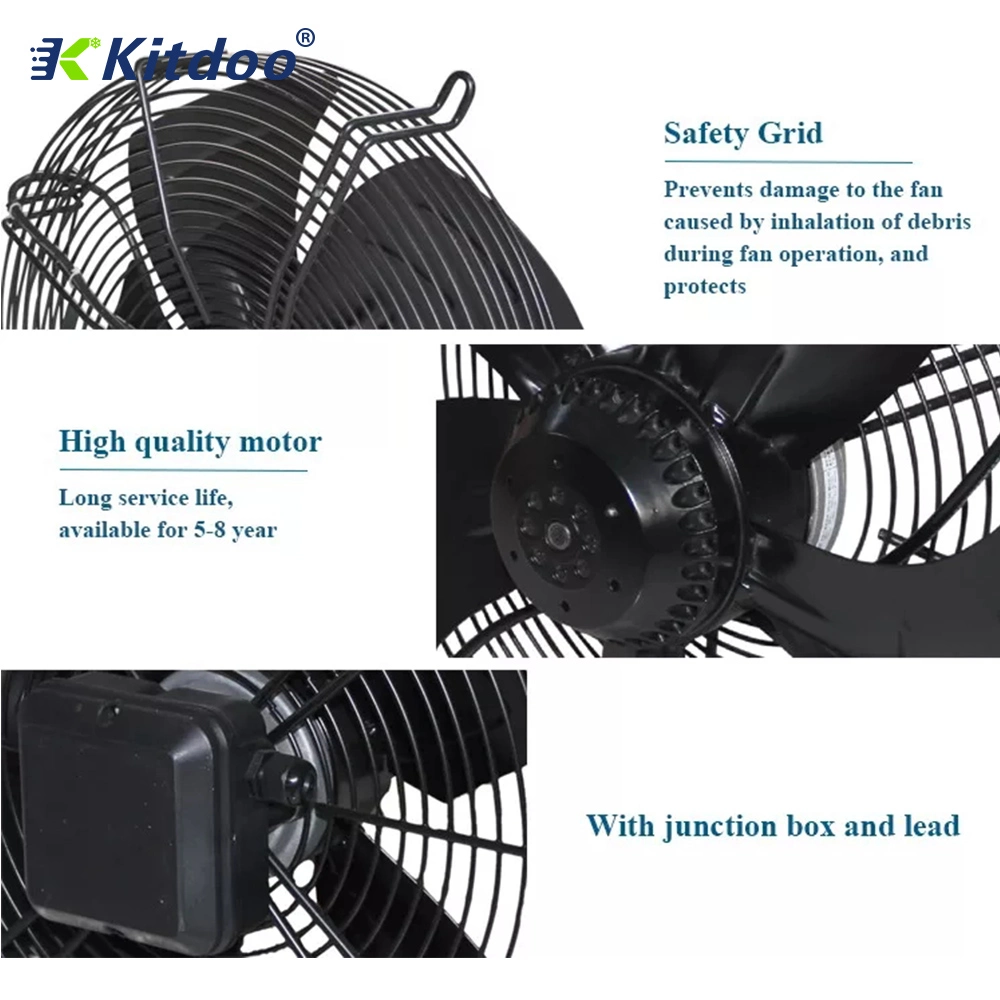 High Quality High Speed Cooling Axial Fan Motor Impeller Axial Flow Fans AC Exhaust Industrial Axial Fans
