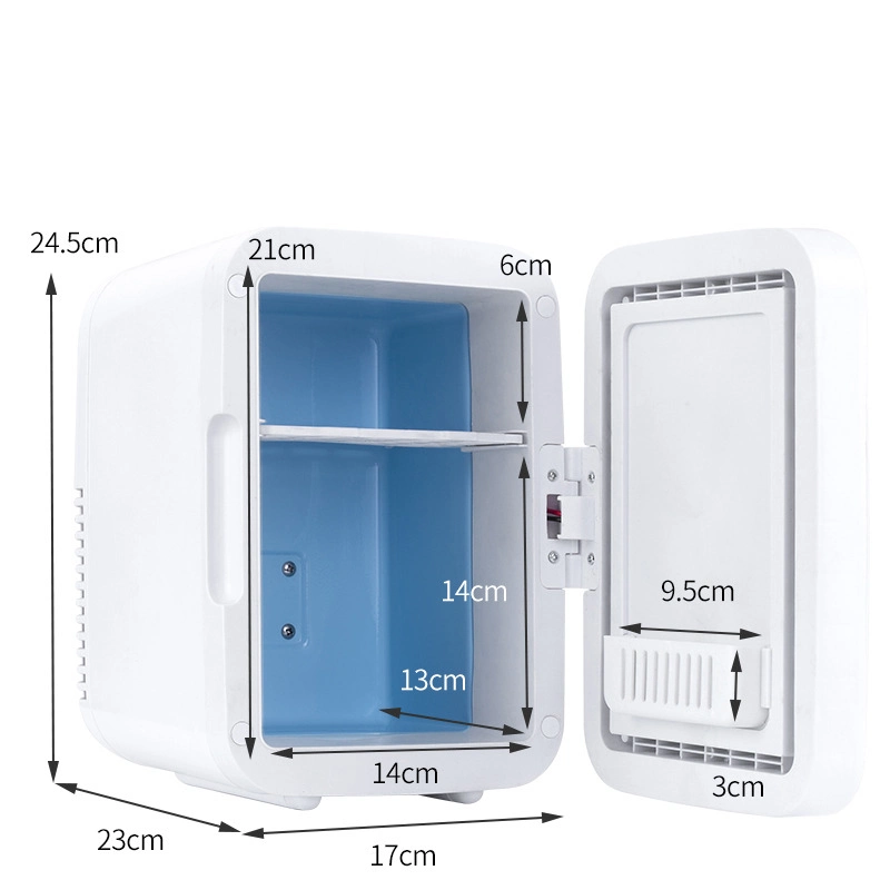 Vehicle Small Size 4L Cosmetic OEM White Personal Makeup Smart Mini Refrigerator