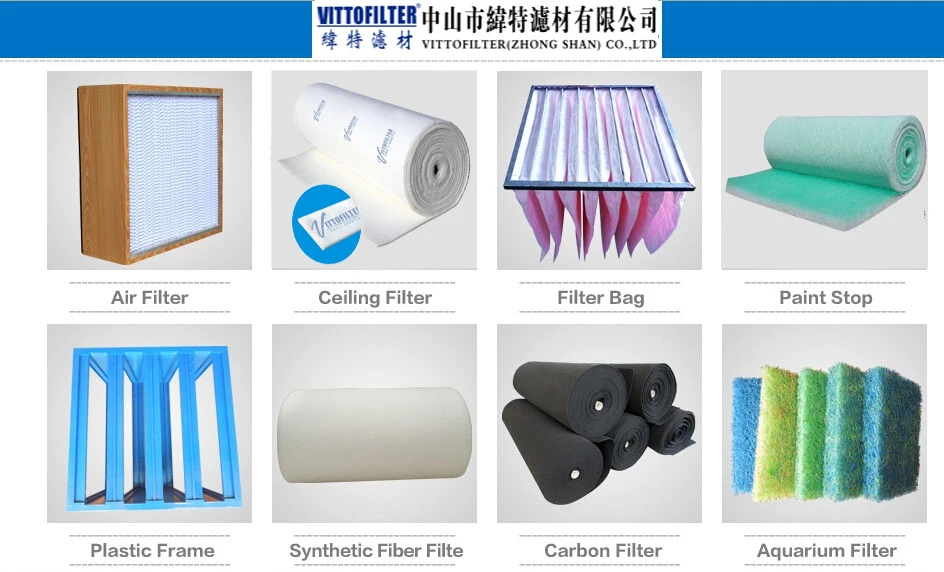 Painting Booth Ceiling Filter Rolls for Car