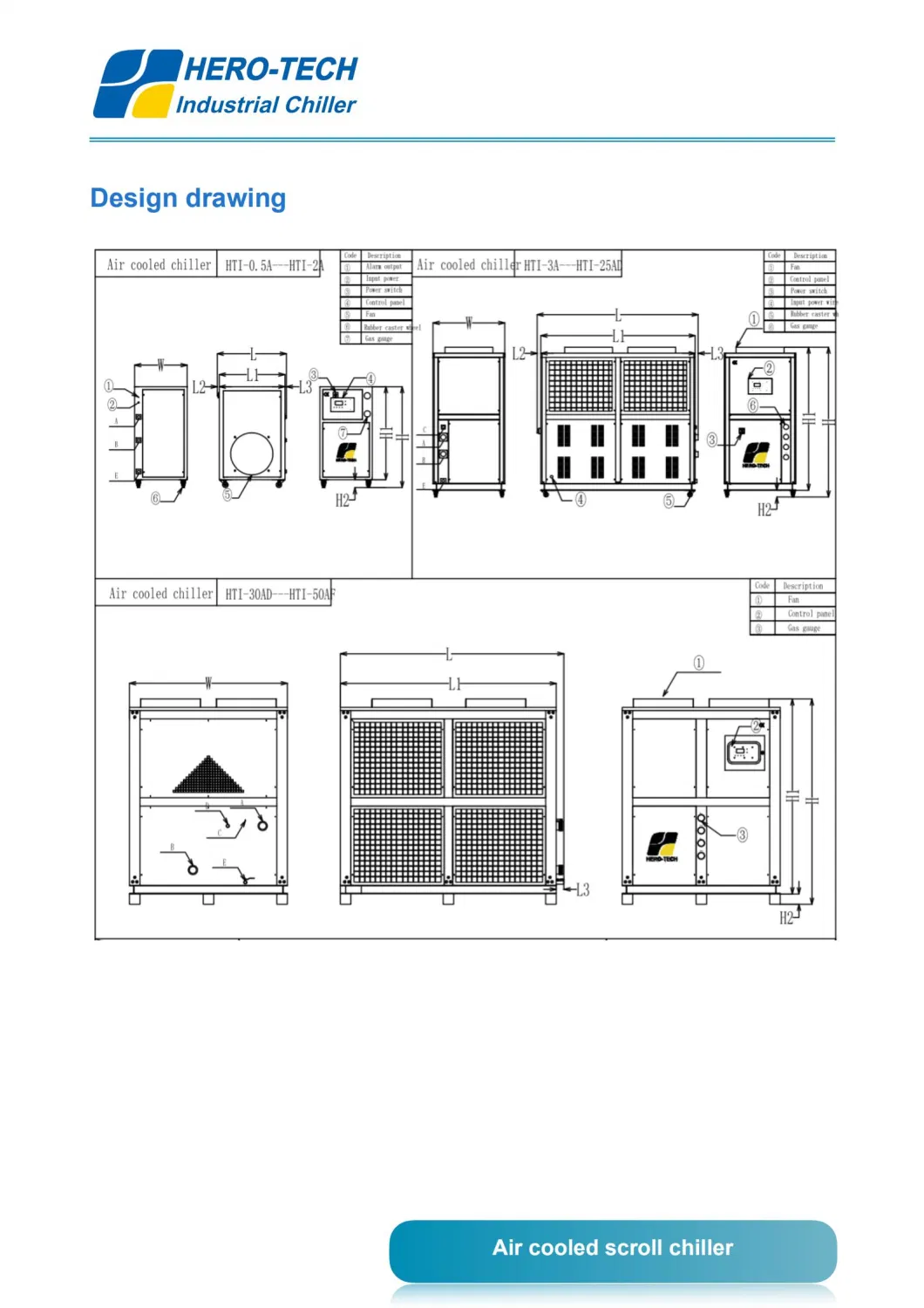 Water Chiller 0.5ton to 15ton Chiller Air Cooled Industrial Water Chiller