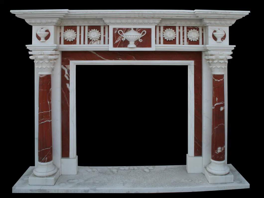 Custom Hand Carved Marble Fireplace Mantels