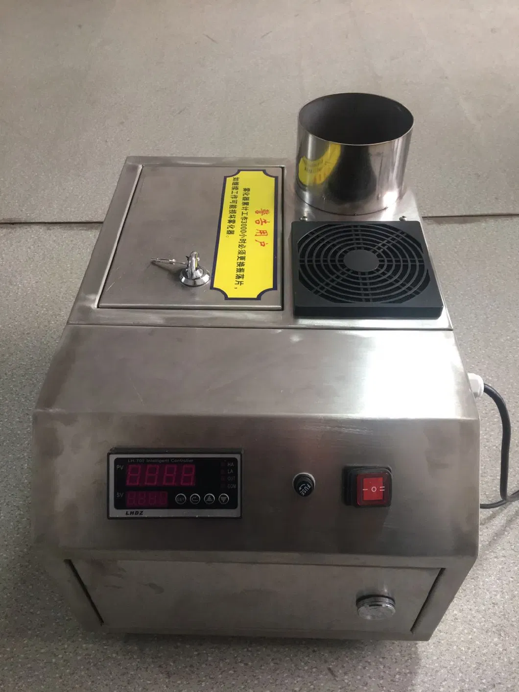 Bucket Ultrasonic Humidifier with Sensor Function for Disinfection