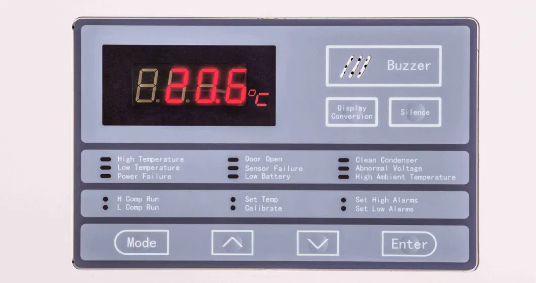Economic 408L Cryogenic Ultra Low Temperature -86 Degrees Upright Freezer
