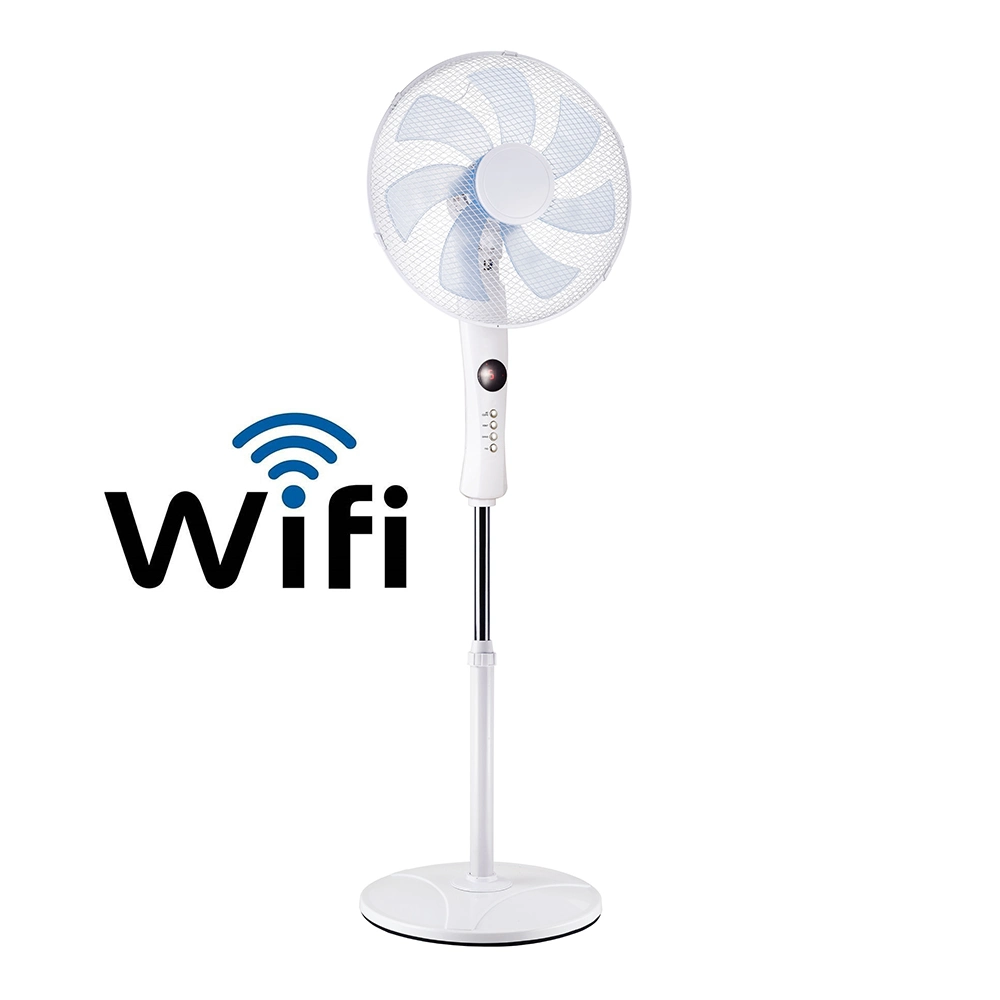 OEM Smart Home Appliances WiFi Tuya Standing Fan with Remote